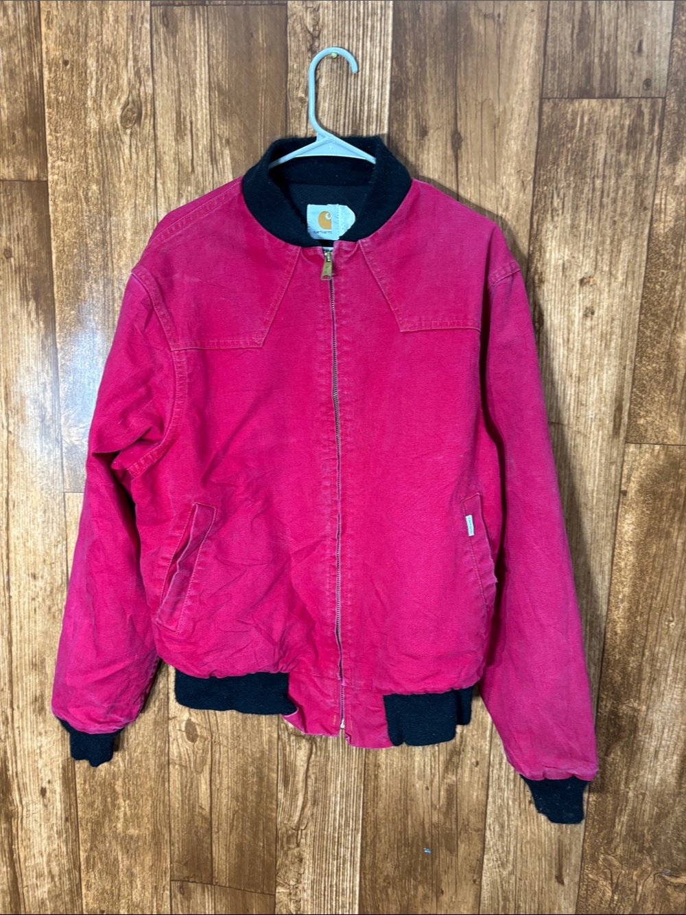 Carhartt Faded Strawberry Red Santa Fe Jacket